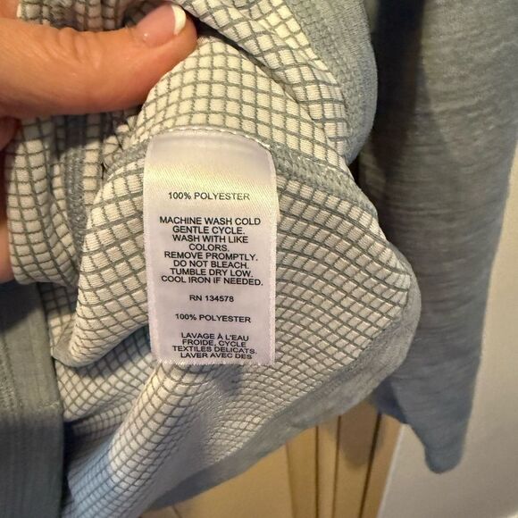 Vineyard Vines Grey-blue Quarter-Zip Pullover, Men’s XS - Picture 2 of 8